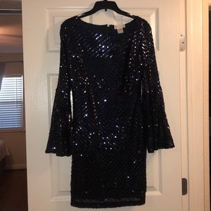 Gorgeous blue sequin dress PREFECT FOR NYE